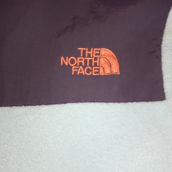The North Face Denali Fleece Jacket - S - Frosty Blue / Stone / Peach - Picture 3 of 6